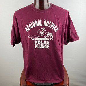 Gogebic Regional Hospice Polar Plunge Ads 2XL T-Shirt